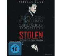 Stolen (Blu-ray) Cage Nicolas Lucas Josh Valley Mark Akerman Malin Gayle Sami