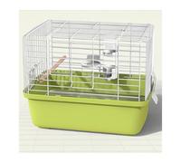 Cage Oiseau Cage à Oiseaux spéciale, Petite Cage Horizontale en Fil métallique for l'élevage Domestique Cage a Oiseaux(Grand)