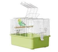Cage Oiseau pour perruches Panier Métal avec | Cage De Transport Pour Oiseaux destinée aux perruches, inséparables, calopsittes, cailles, petits animaux