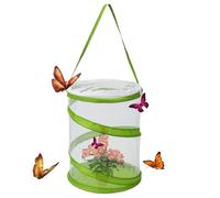 Cage papillon, Mini Mesh Pop-Up Gage, cage d'habitat papillon facile à transparent par transparent, cage à maille Caterpillar, cage d'habitat papillon est facile à nettoyer. Il peut être enlevé dans