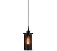 Cage Pendante Lights Mesh Net Loft Industrial Iron Fermture Whited Sanging Lampe E27 LED Home Decor Chandelier avec Cordon réglable, Pendentif Plafond LED Made in China