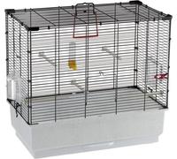 Cage petits oiseaux - FERPLAST - PIANO 4 - 59 x 33 x 55 cm - Noir