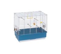 Ferplast Cage à oiseaux Piano 4 – Grande, accessoires inclus – Blanc 59 x 33 x h 55 cm