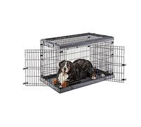 Ferplast Cage Pliable pour très Grands Chiens Superior 120 Clôture métallique, avec Séparateur, Double Verrouillage