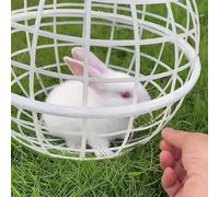 cage， Poulailler portable en plein air for lapin, cage à volaille en métal, maison de poulet, protection des animaux de compagnie en plein air, for une utilisation en plein air dans la cour et la ferm