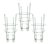 Cage pour À Tomates - Cages À Légumes Robustes pour Supports De Tomates - 3 Piquets Hauts pour, Supports De Fleurs, Fondation De Croissance Sécurisée, Fournitures De Jardinage pour Fle