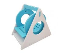 Cage pour Animaux de Compagnie Jouet d'exercice for Hamster Coupe Lisse Fabrication Fine Accessoires de Cage à balançoire Multicolores Compacts(Blue)