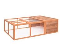 Vidaxl Cage Pour Animaux De Jardin 150x100x50 Cm Bois De Sapin Massif