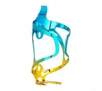 Cage pour bouteille Vélo Alliage Aluminium Anti-Rayures Cage | Alliage aluminium pur, pour poids plume 36g, idéal course et pour vtt, montage pour facile, durable(Blue Gold)