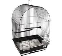 Cage pour canaris AlOR 2 noir. 34.5 x 28 x 48.5 cm. pour oiseaux. Noir G