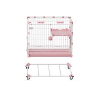Cage pour Chat, 1/2 étage, à Monter soi-même, Cage pour Chat, Cage en métal pour Animaux de Compagnie, avec, avec, Amovible, Cage pour Chaton (1 étage)