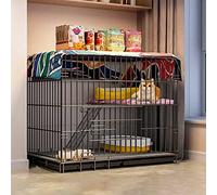 Cage pour Chat - Cage D'Extérieur pour Chat, Niche pour Chat, Parc pour Chat, Enclos sur roulettes, Cage en Métal pour Chaton, Clapier pour Petits Animaux, Villa Surdimensionnée pour Chat - pour Pet