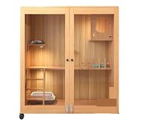Cage pour Chat Cage for Chat Maison litière for Villa for à Deux étages for for d'intérieur Armoire for fermée for en Bois Maison pour Animaux