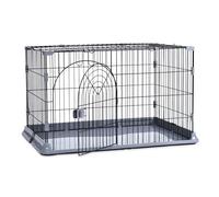 Cage pour chat Duvoplus Noir 100x65x60 cm