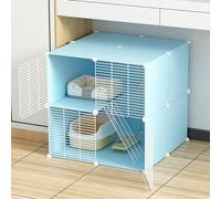 Cage pour chatons d'intérieur - Enclos cryptés pour chat - Cage pour furet - Maison d'intérieur pour chats et petits animaux