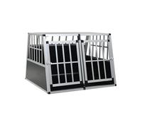 Cage pour chien à double porte 94 x 88 x 69 cm 170665