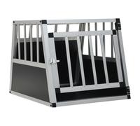 Cage pour Chien à Double Porte 94x88x69 cm Niche Caisse de Transport vidaXL