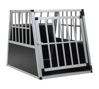 Cage pour Chien à Double Porte 94x88x69 cm Niche Caisse de Transport vidaXL