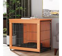 Cage pour Chien Cage for Chien Robuste, Meubles de chenil, Table d’appoint Moderne intérieure, Cage for Chien Robuste, chenil intérieur Petit/Moyen/Grand(1)