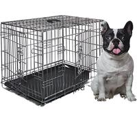 Vadigran Cage Métallique Pliable Classic Argent 61x46x51cm pour Chien Taille M