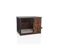 Cage pour chien / cage pour chiens PAWHOME S 88x55x60,5 cm vintage marron