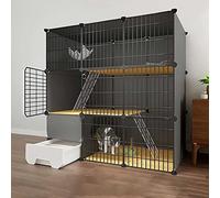 cage pour chien Chenil Parc for chat Cage à furet Cages for chiens for petits chiens Parc for animaux de compagnie d'intérieur for une utilisation intérieure/extérieure - for petits animaux, chiots, c