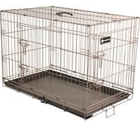 Cage Pour Chien Ebo Taupe L 56x92x64cm