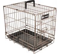 Cage Pour Chien Ebo Taupe XS 31x47x38cm