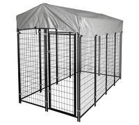 Cage pour chien Kerbl Noir 243x127x184 cm