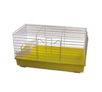 Cage pour cobayes et lapins avec grille blanche Record