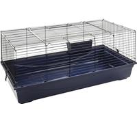 Cage pour Cochon D’Inde ET Lapin Nain JIP Bleu/Noir 120x59x50CM