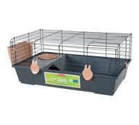 ZOLUX EHOP - cage pour cochon d'inde anthracite, rose - 80 cm