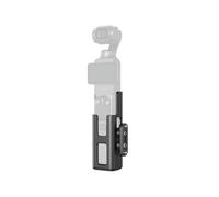 Cage pour Dji pour Osmo Pocket 3 (Demi-Cage) Utilisée avec la Poignée de Batterie Pocket 3. Filetage 1/4"-20 et Trou de Positionnement.