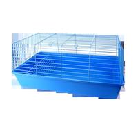 Cage pour Grands Lapins : Grand Espace, Facile d'accès, résistante et sûre ; idéale pour l'habitat et Le Bien-être de Vos Animaux de Compagnie.