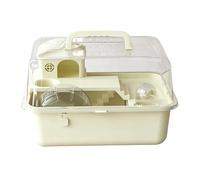 Cage pour hamster - Cage de jeu portable, multi-usages, habitat pour hamster de 30,5 cm | Cage pour animaux naines syriennes, petits animaux, hérissons, intérieur, maison, , sommeil