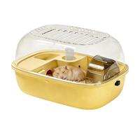 Cage pour Hamster Nain | Enclos Portable et Pratique avec Un Dessus Ventilé et Ouvrable - Hébergement pour Hamster Nain | pour Dortoir Bureau Chambre à Coucher Salon Balcon et Appartement