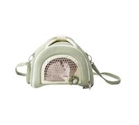Cage pour hamster - Tissu élastique en velours arctique - 24 x 19 x 17 cm - Sac de transport pour hamster - Doux et respirant - Cage de transport pour petits animaux de compagnie - Pour les voyages en
