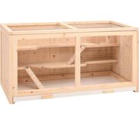 Cage pour hamsters 89,5x45x45 cm Sapin massif