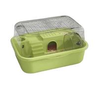 Cage Pour Hamsters - Habitat Pour Animaux De Compagnie À 2 Couches En PP, Jouet D'exercice De Repos Pour Petits Animaux Avec Roue De Course, Conception Claire Et Silencieuse | Maison Compacte Pour Cha