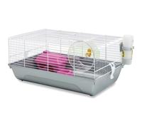 Cage pour Hamsters - SAVIC - Modèle Martha - Plastique et Métal - Montage DIY - Intérieur