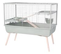 ZOLUX Cage grillagée lapin et rongeur sur pieds 2 étages - L. 99 x l. 54 x H. 92 cm - NeoLife - Zolux Vert