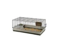 Cage pour Lapins KROLIK EXTRA LARGE, Cochons d'Inde et Petits Animaux, Maison et Accessoires inclus