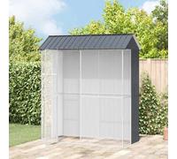 vidaXL Aviary pour Oiseaux Anthracite 215x110x247 cm Acier