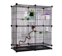 Cage pour Oiseaux. Bird Cages Large Bird Cages Metal Birdcage Creative Bird House Carrier Pet Products Flight Cage Parrot Birdhouse(E)