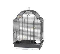 Cage pour Oiseaux. Bird Cages Vintage Birdcages Large Metal Bird House Luxury Large Bird Cage Wrought Iron Birdcage Outdoor Bird House Carrier(Black A)