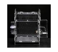Cage pour Oiseaux. Cages à Oiseaux Grandes Cages à Oiseaux en Acrylique Produits for Animaux de Compagnie Cage de vol Cage à Oiseaux for Perroquet Portable Durable(Empty Cage)