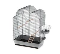 Cage pour oiseaux Duvoplus Eliza Gris 54x34x75 cm