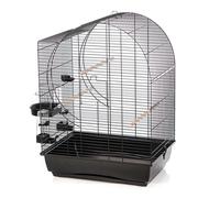 Cage pour oiseaux Duvoplus Elizabeth Noir 54x39x74 cm