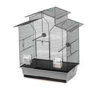 Cage pour oiseaux Duvoplus Iza 2 Gris 51x30x60,5 cm