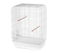 Cage pour oiseaux Duvoplus Nina Blanc 54x34x75 cm